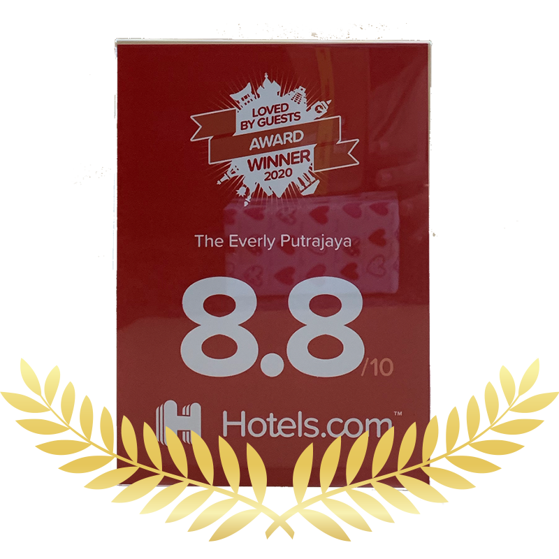 Love by Guests Award with wreath